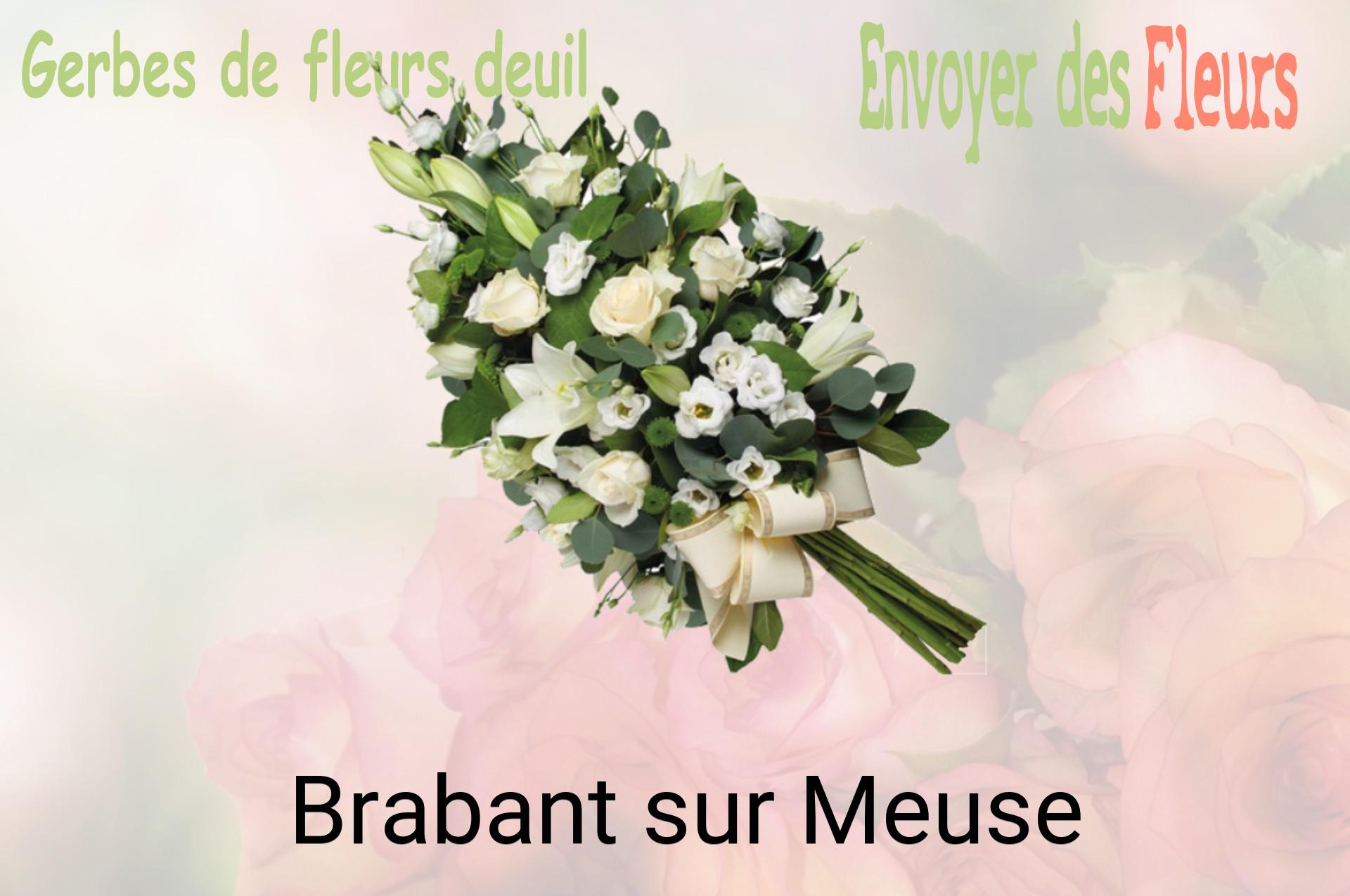 Gerbe de fleurs de deuil livrée à Brabant-sur-Meuse